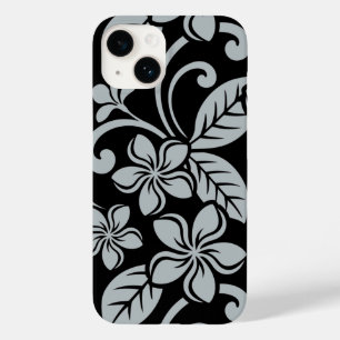 ISLAND PLUMERIA (BLACK/GRAY) Case-Mate iPhone 14 CASE