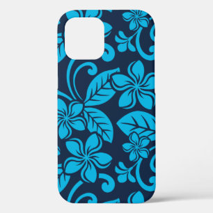 ISLAND PLUMERIA (BLUE x 2) iPhone 12 Case