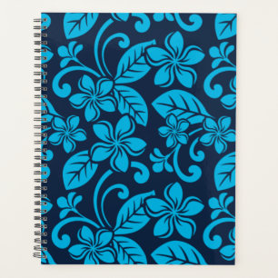 ISLAND PLUMERIA (Blue x 2) Planner