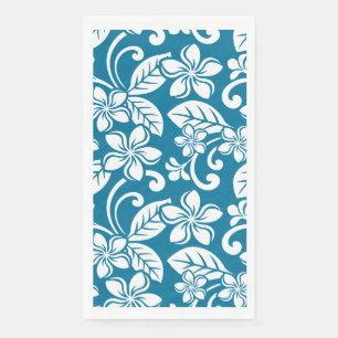 ISLAND PLUMERIA (CARIBBEAN BLUE) NAPKIN
