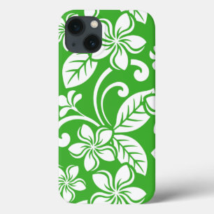 ISLAND PLUMERIA (CITRUS GREEN) iPhone 13 CASE