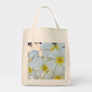 Island Plumeria Flowers Tote Bag