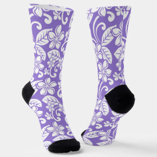 ISLAND PLUMERIA (LAVENDER) SOCKS