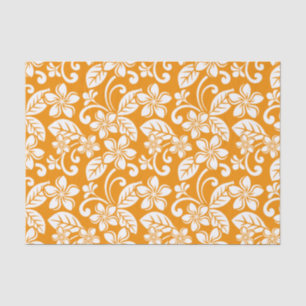 ISLAND PLUMERIA (ORANGE) TISSUE PAPER