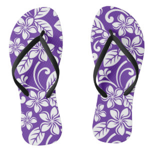 ISLAND PLUMERIA (PURPLE) JANDALS