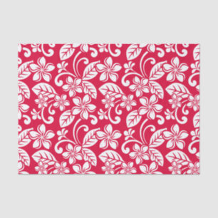 ISLAND PLUMERIA (RED) TISSUE PAPER
