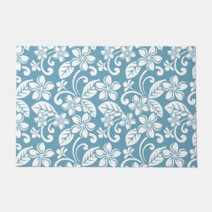 ISLAND PLUMERIA (SLATE BLUE) DOORMAT