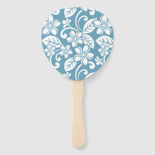 ISLAND PLUMERIA (SLATE BLUE) Set of Fans
