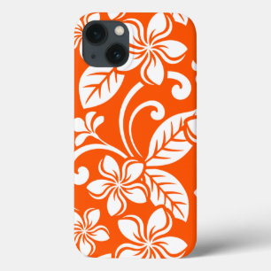 ISLAND PLUMERIA (VERY ORANGE) iPhone / iPad case