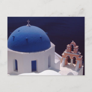 Island Santorini, Greece Postcard