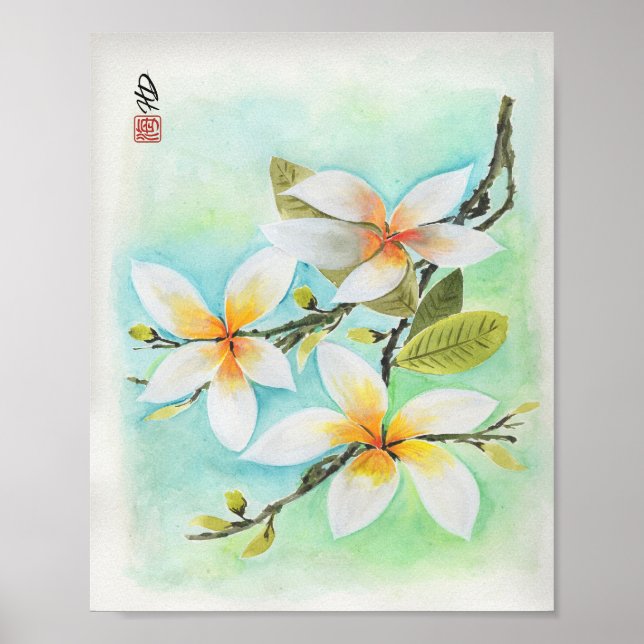 Island Serenity Poster (Front)