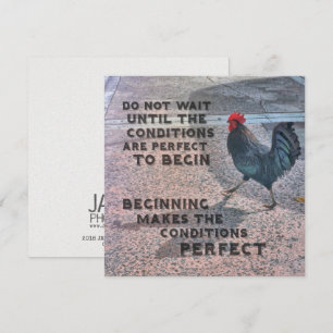 ISLAND STRUTTER 5.25 x 5.25 card
