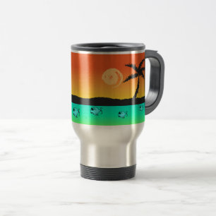 Island Sunset Travel Mug