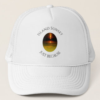 Island Sunset Trucker Hat