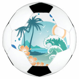Island Surf Soccer Ball
