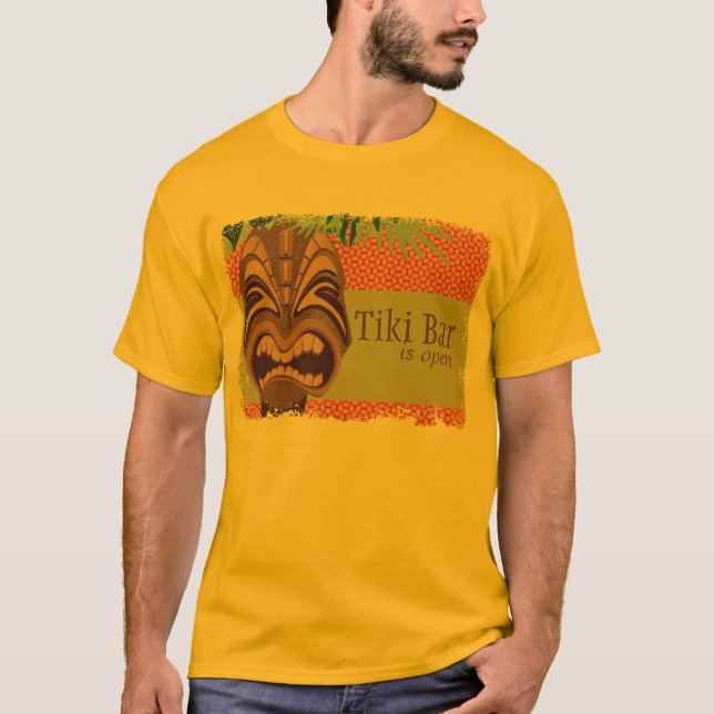Island Tiki Luau T-Shirt (Front)