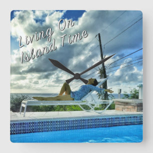 Island Time Clock