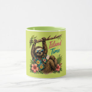 Island Time 🌴 Perfect Beach Vacation Mug