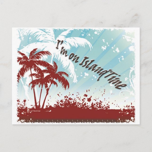 Island Time Postcard (Front)