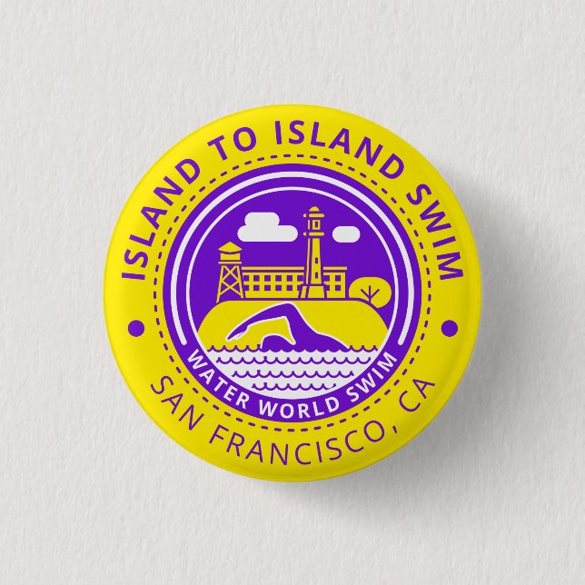 Island to Island swim button (Front)