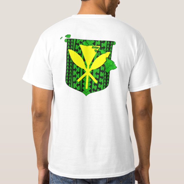 Island Tribal Kanaka Maoli T-Shirt (Back)