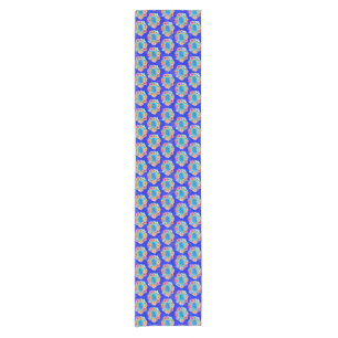 Island Tropical Sea Turtles Floral Short Table Runner