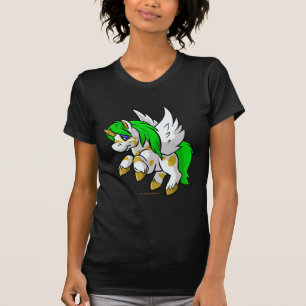 Island Uni flying over Mystery Island T-Shirt