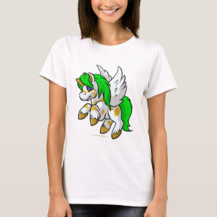 Island Uni flying over Mystery Island T-Shirt