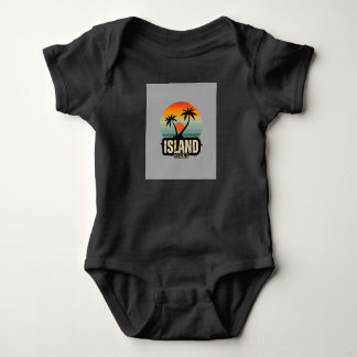 Island vibes baby bodysuit