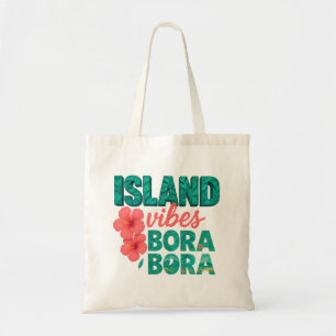 Island Vibes – Bora Bora Tropical Tote Bag   Summe