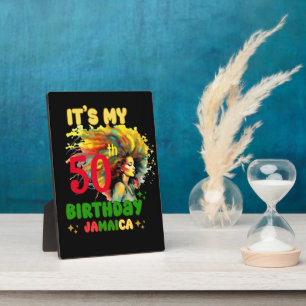 Island Vibes Jamaica Birthday Girl Group Matching Plaque