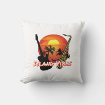 Island Vibes - Throw Pillow