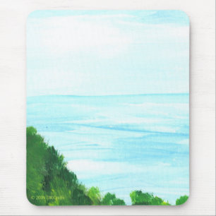 Island view mouse pad