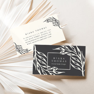Island Vintage Botanical Business Card