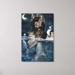 Island Woman Canvas Print