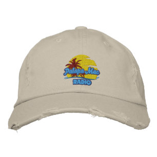 Island Worn and Weathered Embroidered Hat