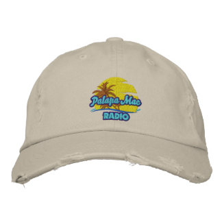 Island Worn and Weathered Embroidered Hat