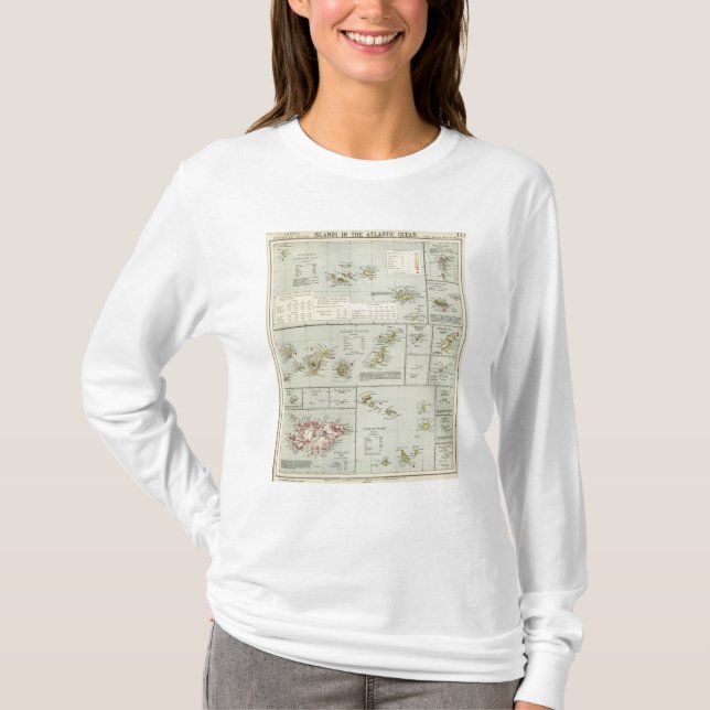 Islands, Atlantic Ocean T-Shirt (Front)