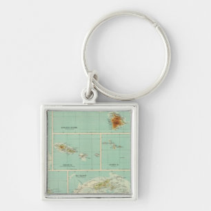Islands of Oceania Key Ring