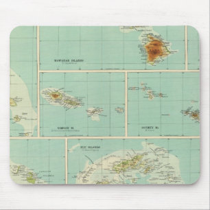 Islands of Oceania Mouse Pad