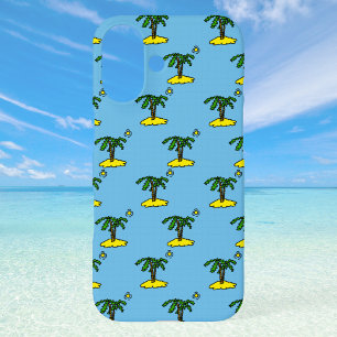Islands with Palm Trees Design iPhone 16 Case