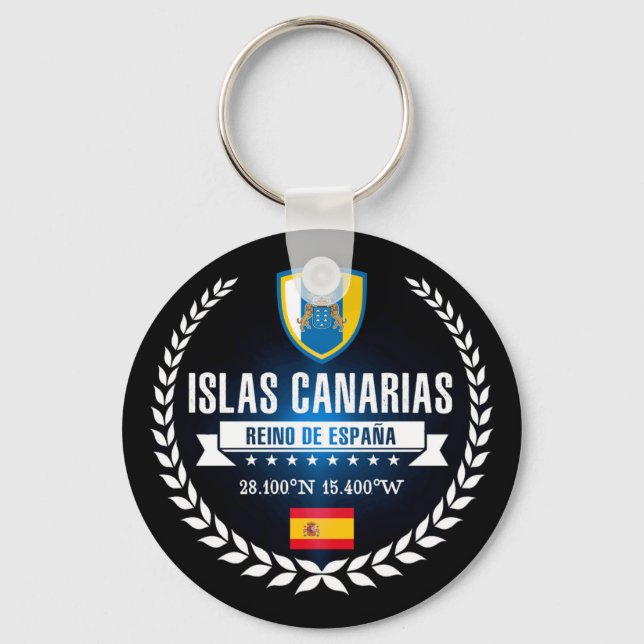 Islas Canarias Key Ring (Front)