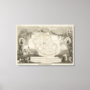 Isle De La Reunion Canvas Print