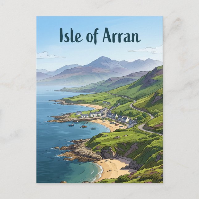 Isle of Arran United Kingdom Postcard (Front)