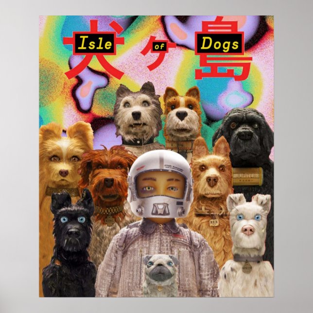 Isle of dogs poster (Front)