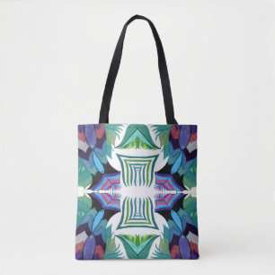 Isle-of-Ferns C/M on a tote bag