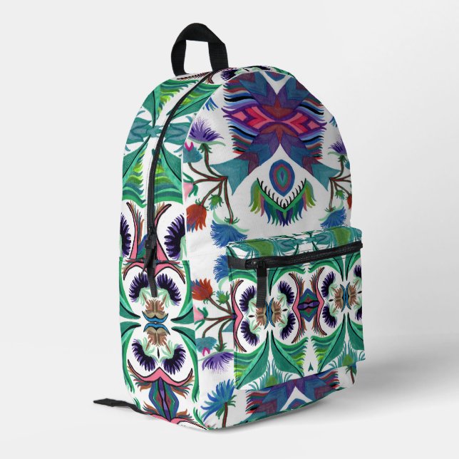 Isle-of-Ferns C/M's on a Print Cut Sew backpack (Back Corner Left)
