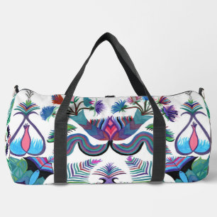Isle-of-Ferns Original and C/M on a duffle bag