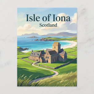 Isle of Iona Scotland Postcard