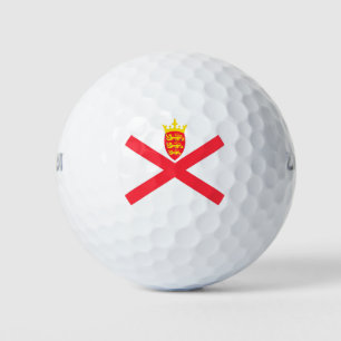 Isle of Jersey flag Golf Balls